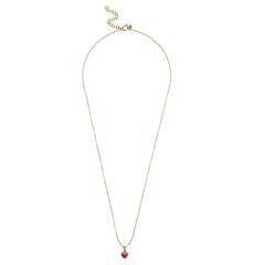 Enamel Halskæde AMORE forgyldt - Nordahl Jewellery