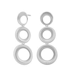 Nordahl Jewellery ENERGY52 øreringe sølv - Nordahl Jewellery