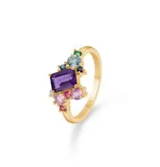 Mads Z FOUR SEASON ring i 14 kt - SUMMER - 