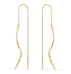 Støvring Design Ørehænger - 14 karat guld - Støvring Design