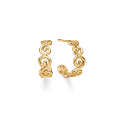 Studio Z CURIOSITY øreringe forgyldt - Mors Dag