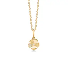 Mads Z FLEUR lille 14 karat guld vedhæng med brillanter - Manchetknapper