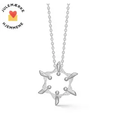 Mads Z ME & MY ANGEL halskæde sølv 18 mm - Mads Z Me & My Angel