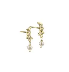 Aqua Dulce PRETTY PEARL øreringe forgyldt - Øreringe