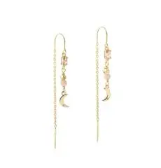 Aqua Dulce BLUSH øreringe forgyldt - Øreringe