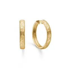 Studio Z RIME øreringe forgyldt - Halskæder