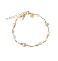 Aqua Dulce armbånd GRACE i forgyldt - Sølv