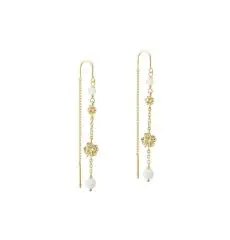 Aqua Dulce CLOVER øreringe forgyldt - Aqua Dulce smykker