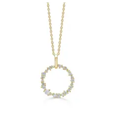 Mads Z LUCIA vedhæng 14 karat med diamanter - 