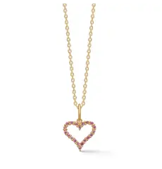 Mads Z TENDER HEART vedhæng med med Pink Tourmalin - 