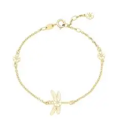 Lund Copenhagen marguerit guldsmed armbånd forgyldt - Halskæder