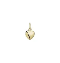 Lund Copenhagen Hjerte 8 karat guld - 8x8,5 mm - 